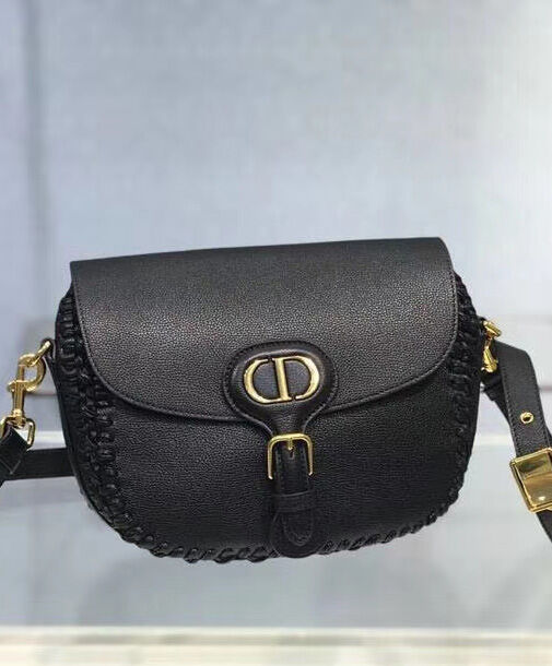 Christian Dior Medium Dior Bobby Bag Black